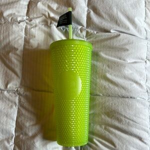 Starbucks studded glow in the dark tumbler